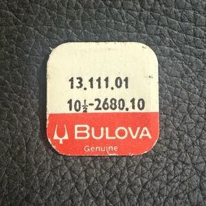 NOS Bulova Watch Part # 13.111.01/10 1/2 2680.10.  Authentic Bulova component.